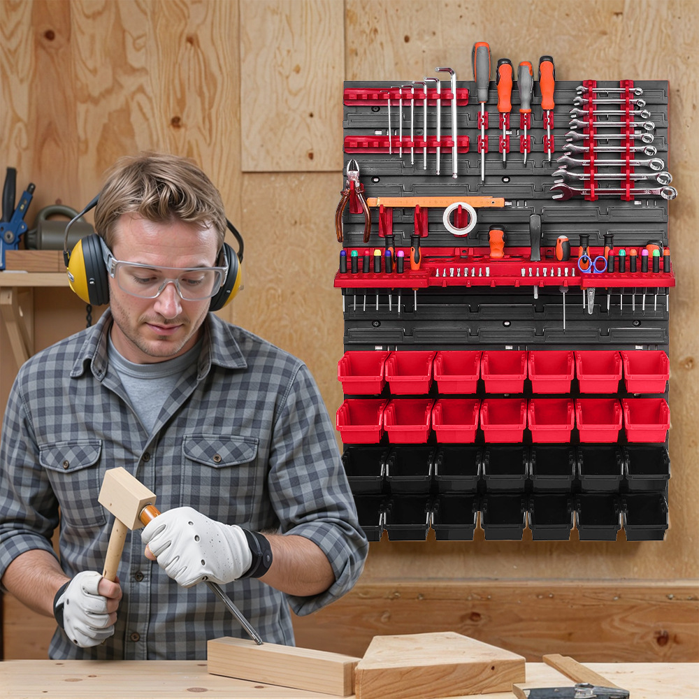 Workshop Tools Rack - Tools Wall Storage Shelf Wall Mounted