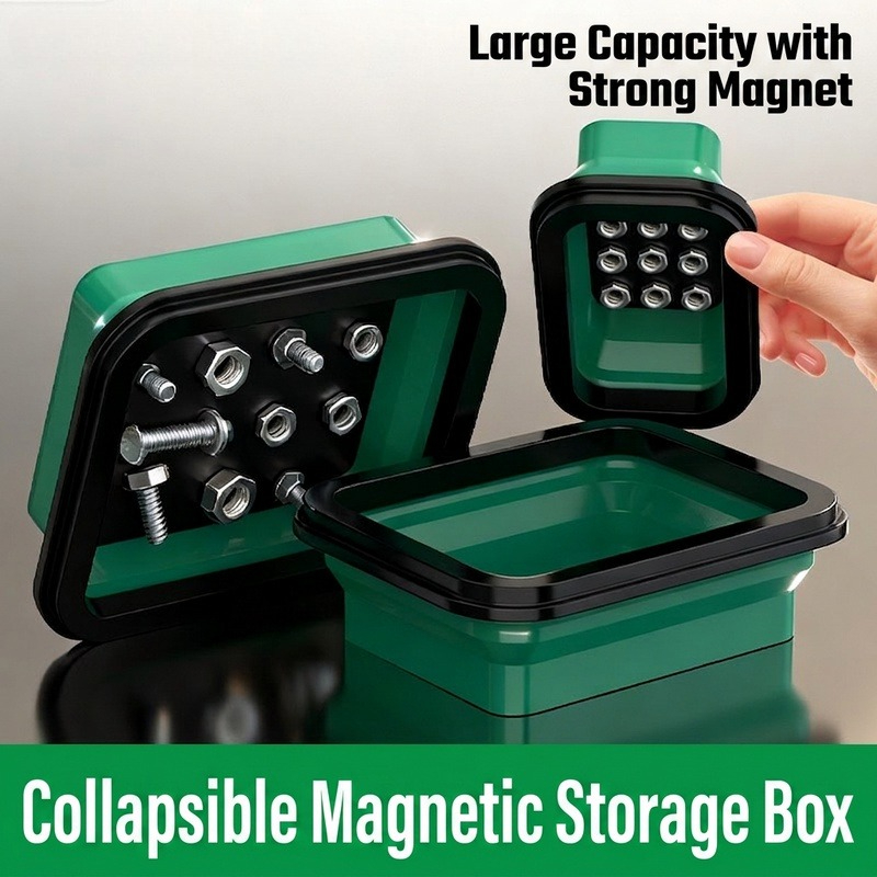 Magnetic Parts Tray - Magnetic Perforated Plate Wall Fixing Parts
