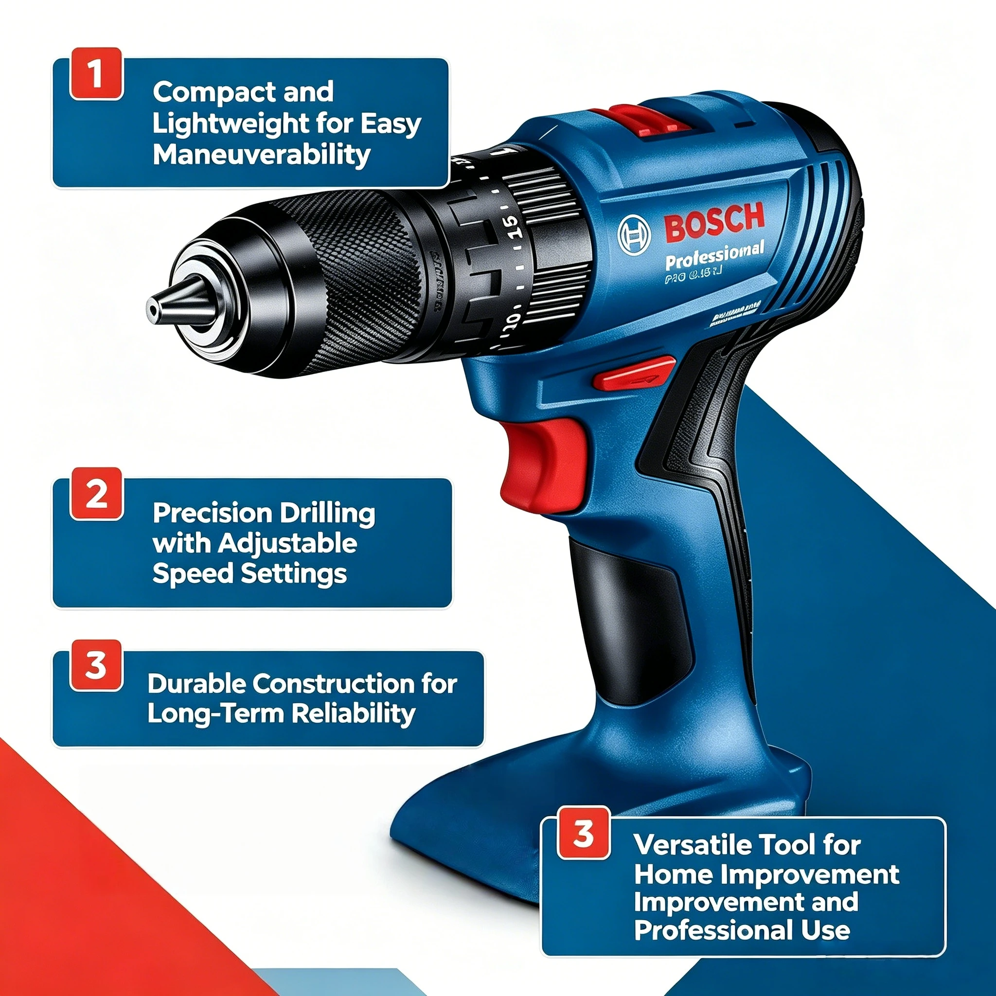 Bosch Drill Gsb 18V - Bosch GSB 185-LI 18V Cordless Impact