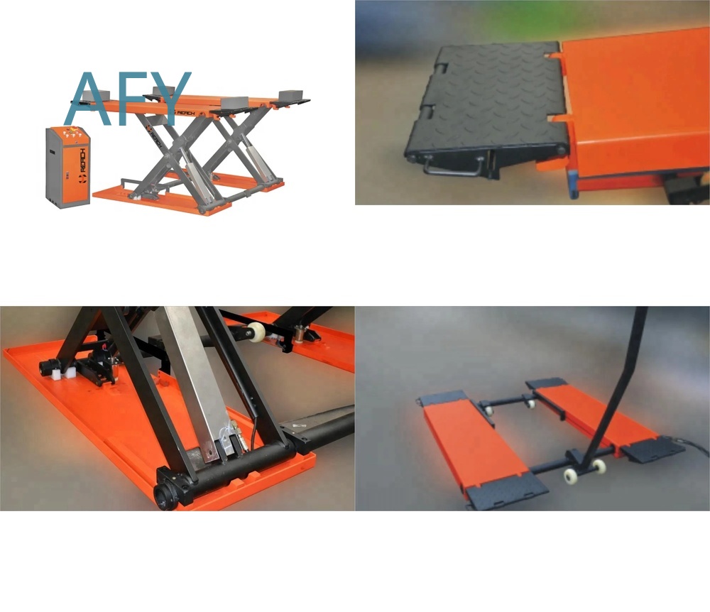 Workshop Hand Tools And Equipment - 3000kg Mid Rise Hydraulic Scissor Car