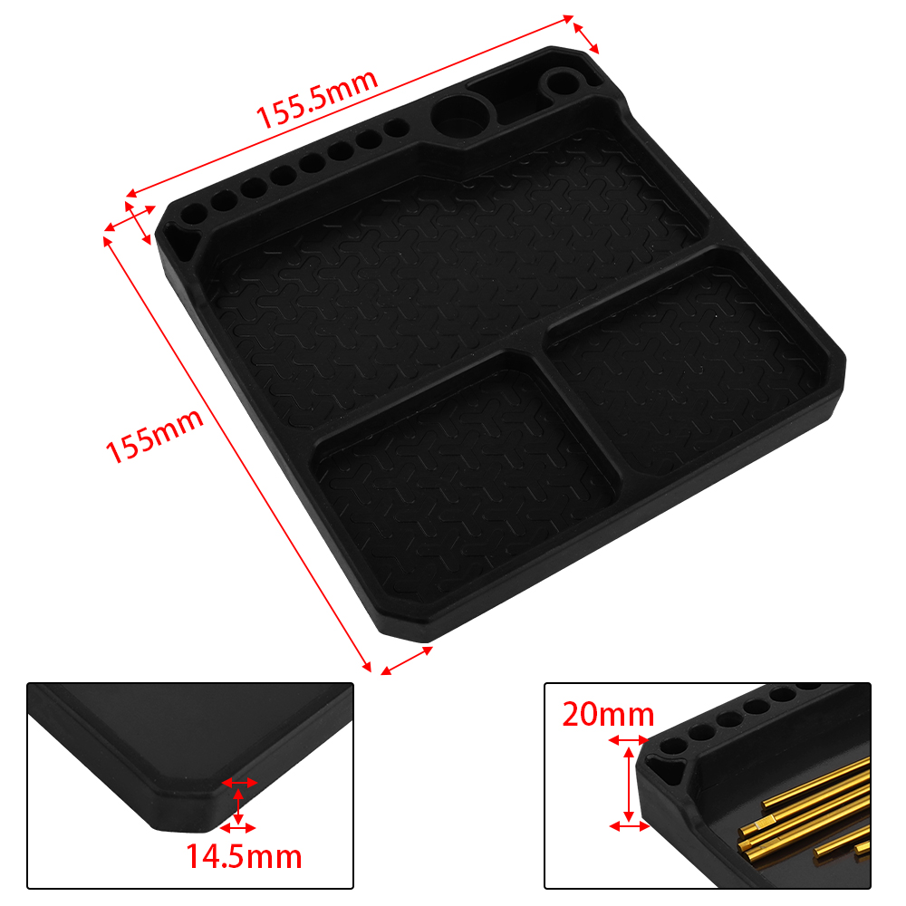 Magnetic Silicone Parts Tray R - Magnetic Parts Tray ulasan dan harga