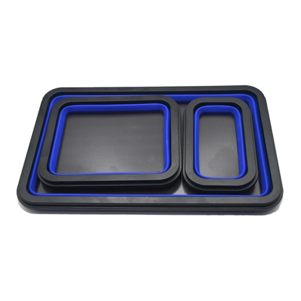 Collapsible Magnetic Silicone  - Magnetic Parts Tray ulasan dan harga