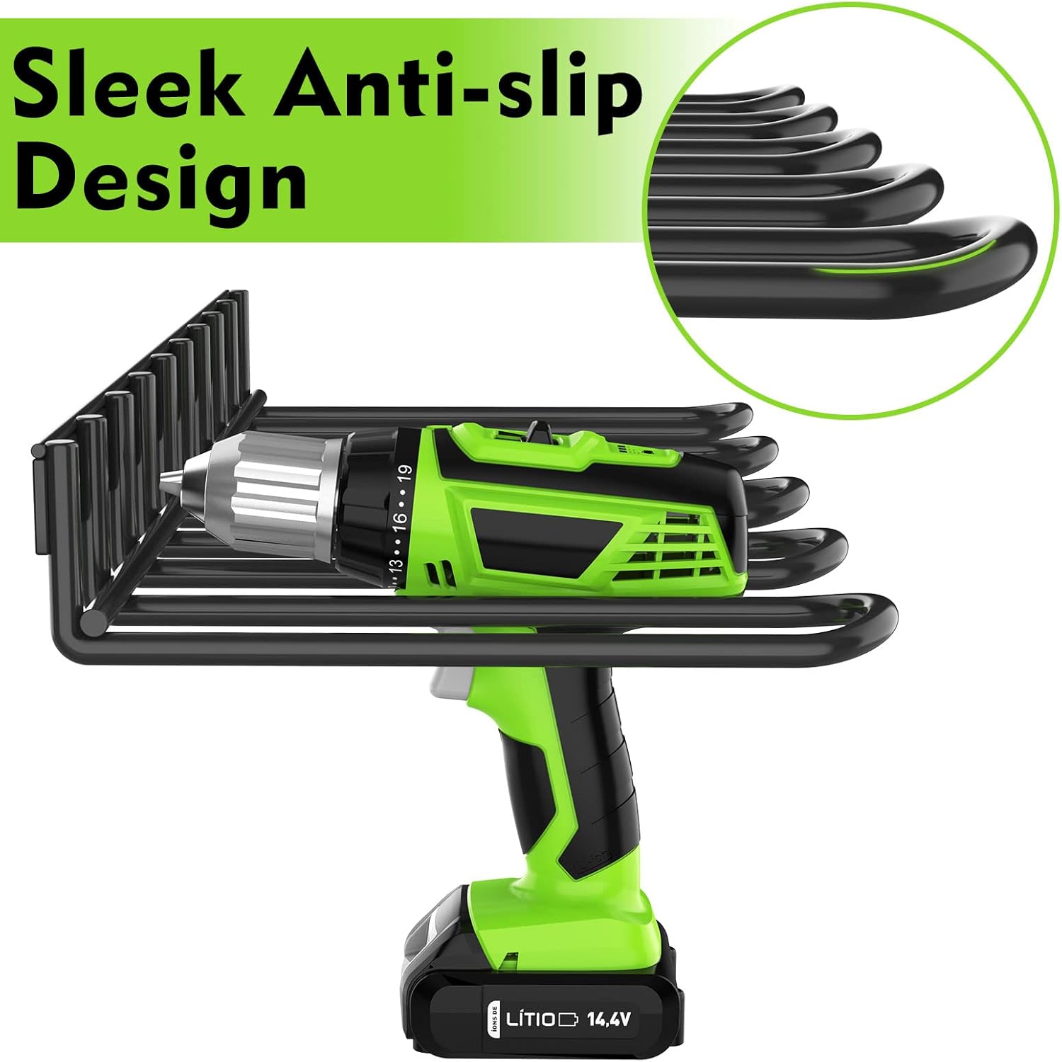 VKKM Power Tool Organizer 4 Sl - Workshop Tools Rack ulasan dan harga