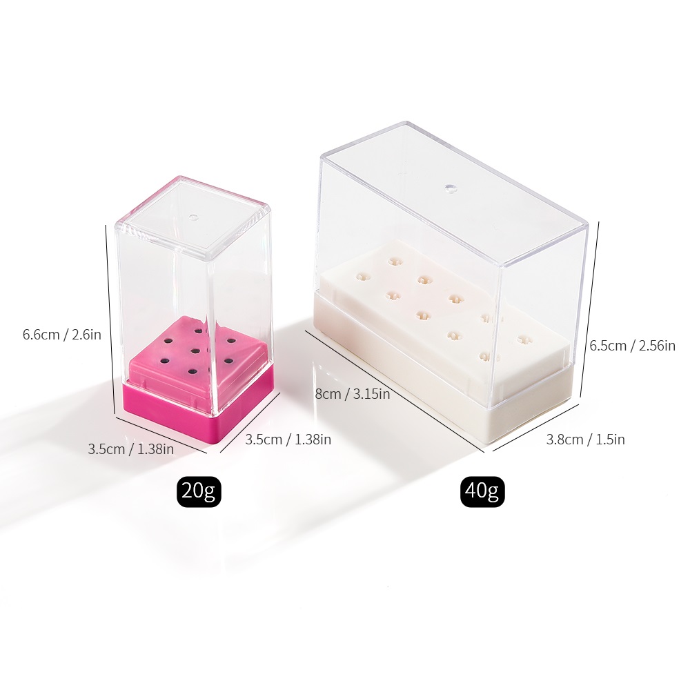 7 /10 Holes Nail Art Bit Stora - Tool Chest Cabinet ulasan dan harga