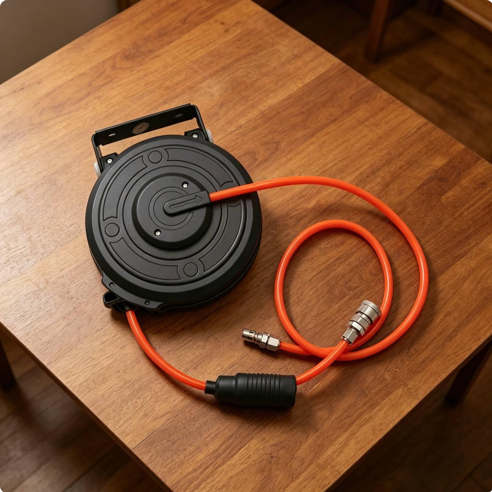 Retractable Pneumatic Air Hose - Tools Of Workshop ulasan dan harga