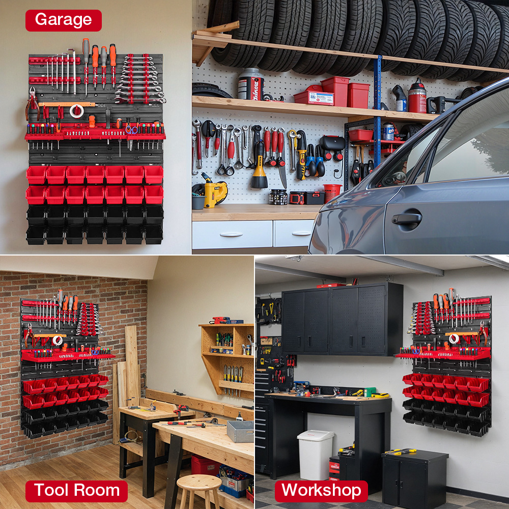Tools Wall Storage Shelf Tool  - Workshop Tools Rack ulasan dan harga
