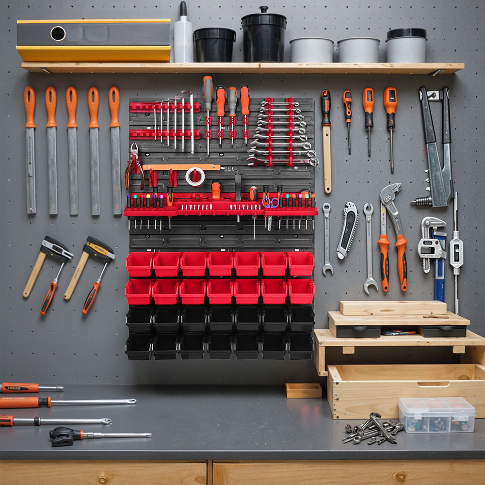 Tools Wall Storage Shelf Tool  - Workshop Tools Rack ulasan dan harga