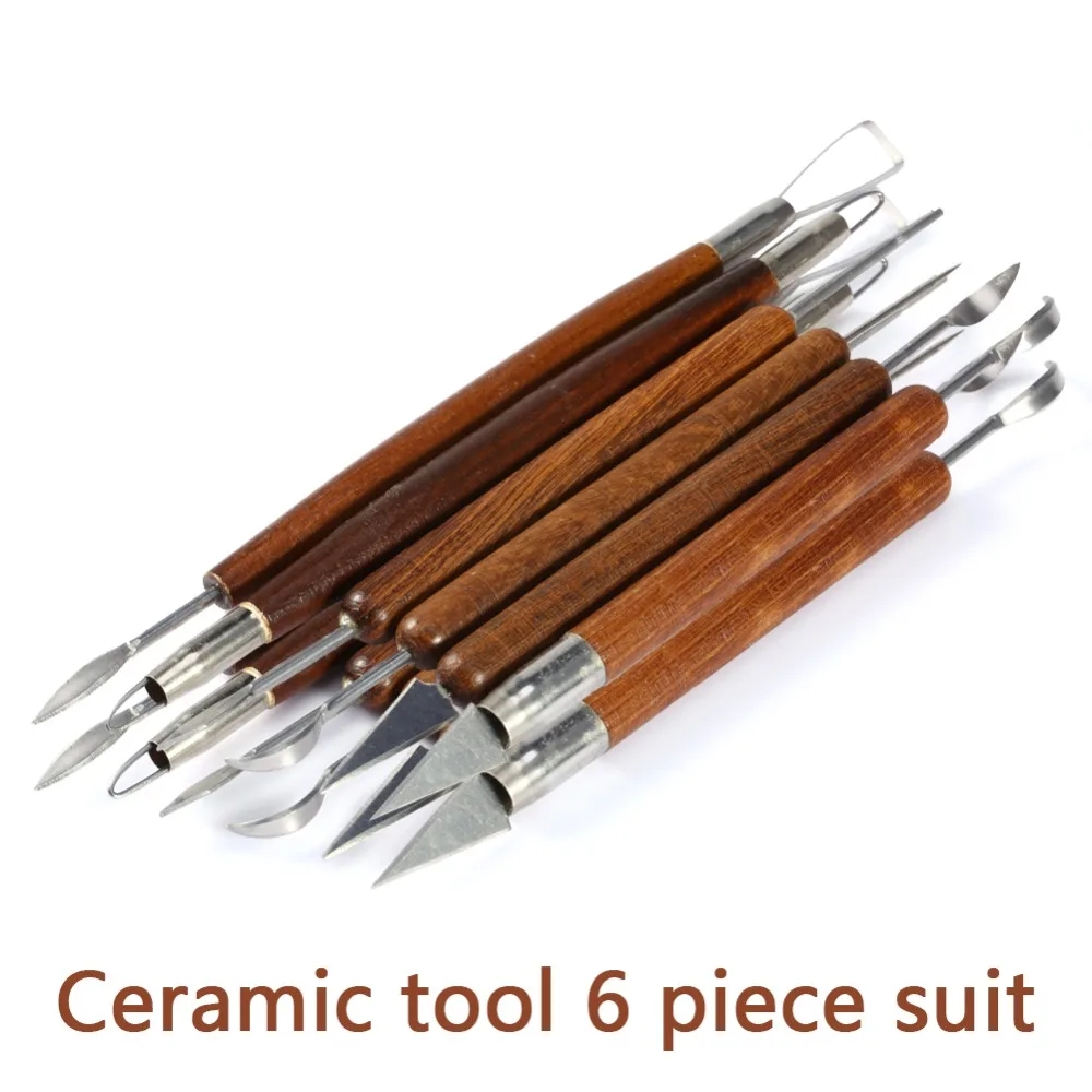6PCS Sculpting Tool Pottery Wo - Workshop Tools For Carpentry ulasan dan harga