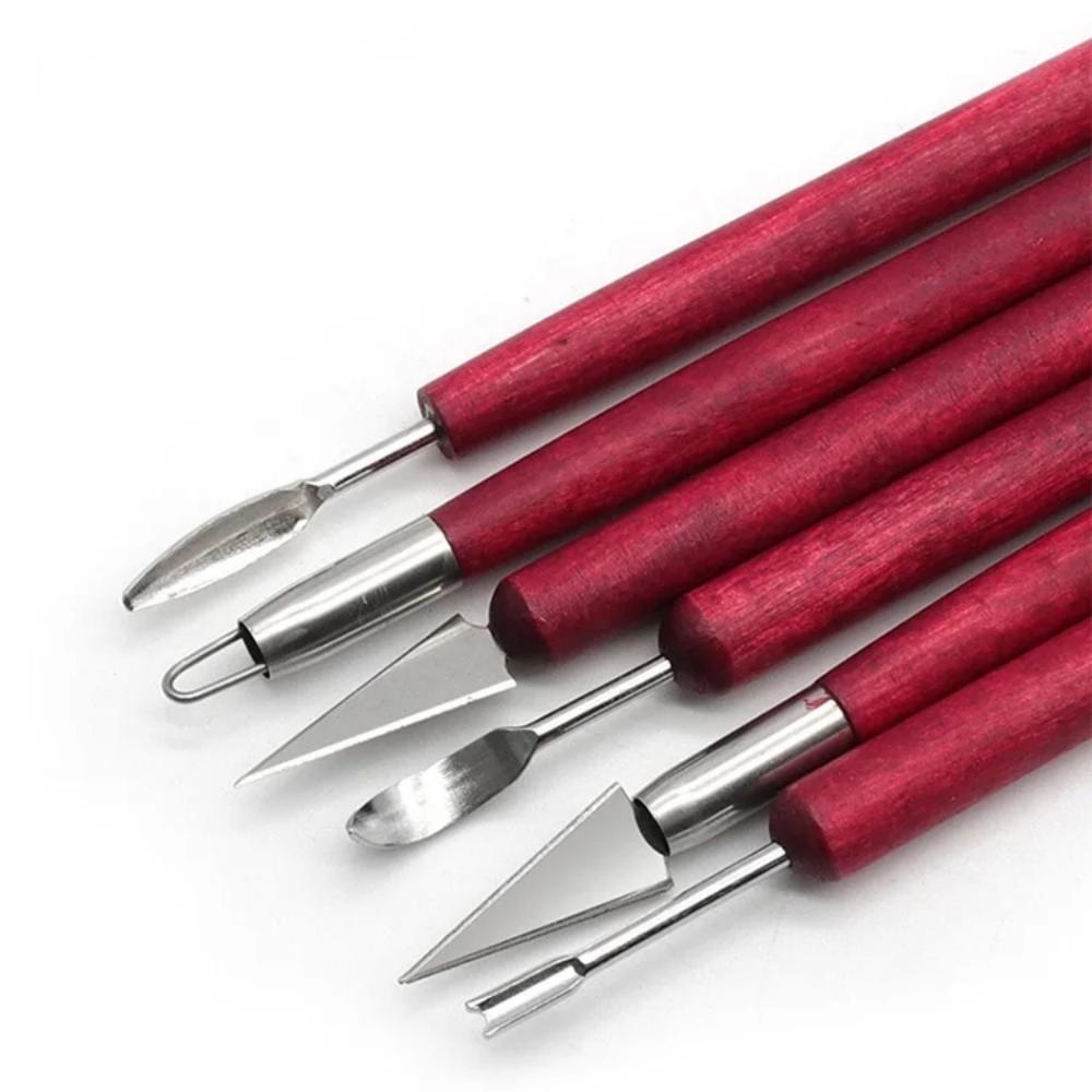 6PCS Sculpting Tool Pottery Wo - Workshop Tools For Carpentry ulasan dan harga