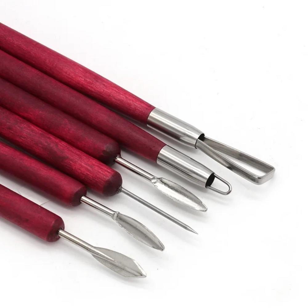 6PCS Sculpting Tool Pottery Wo - Workshop Tools For Carpentry ulasan dan harga