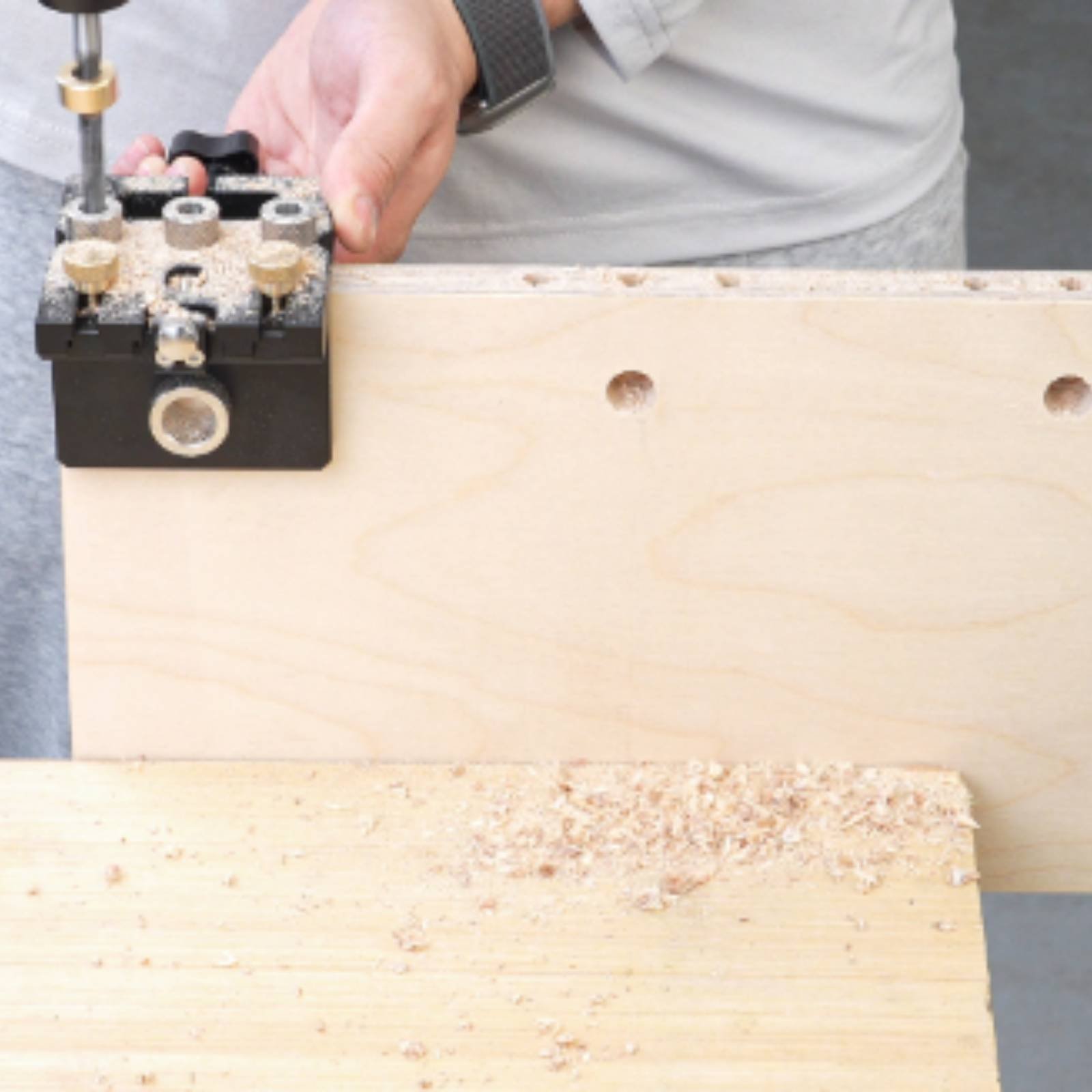 Wood Hole Jig 3-in-1 Dowel Jig - Workshop Tools Locations ulasan dan harga