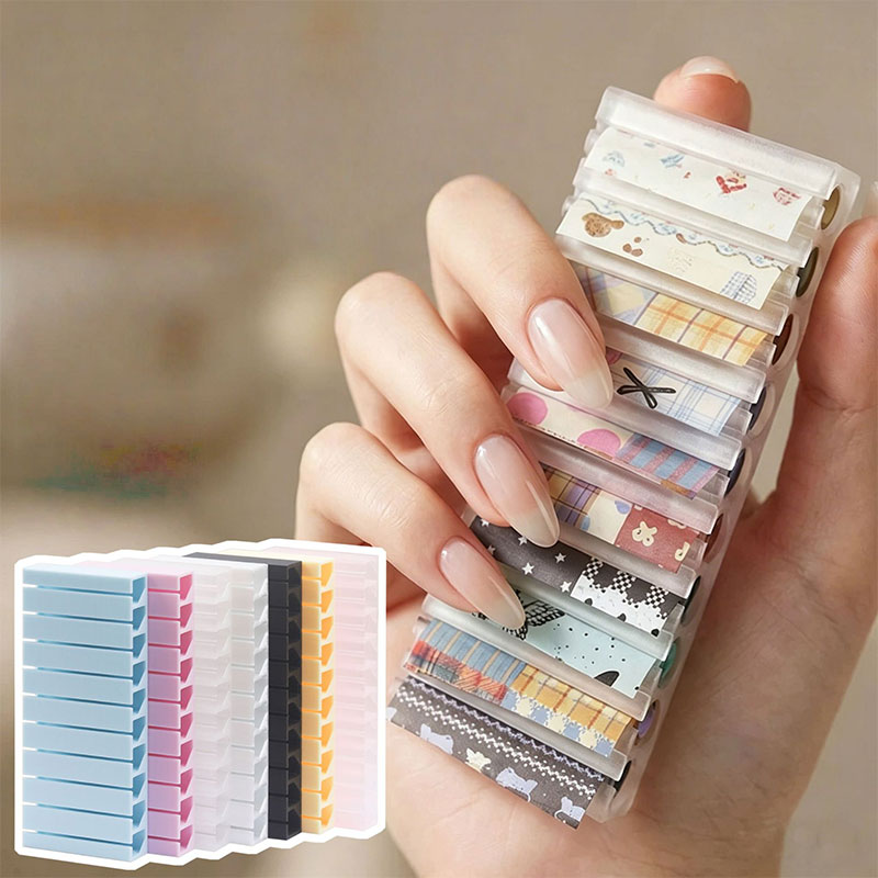 3pcs Nail Foils Gradient Trans - Tool Chest Cabinet ulasan dan harga