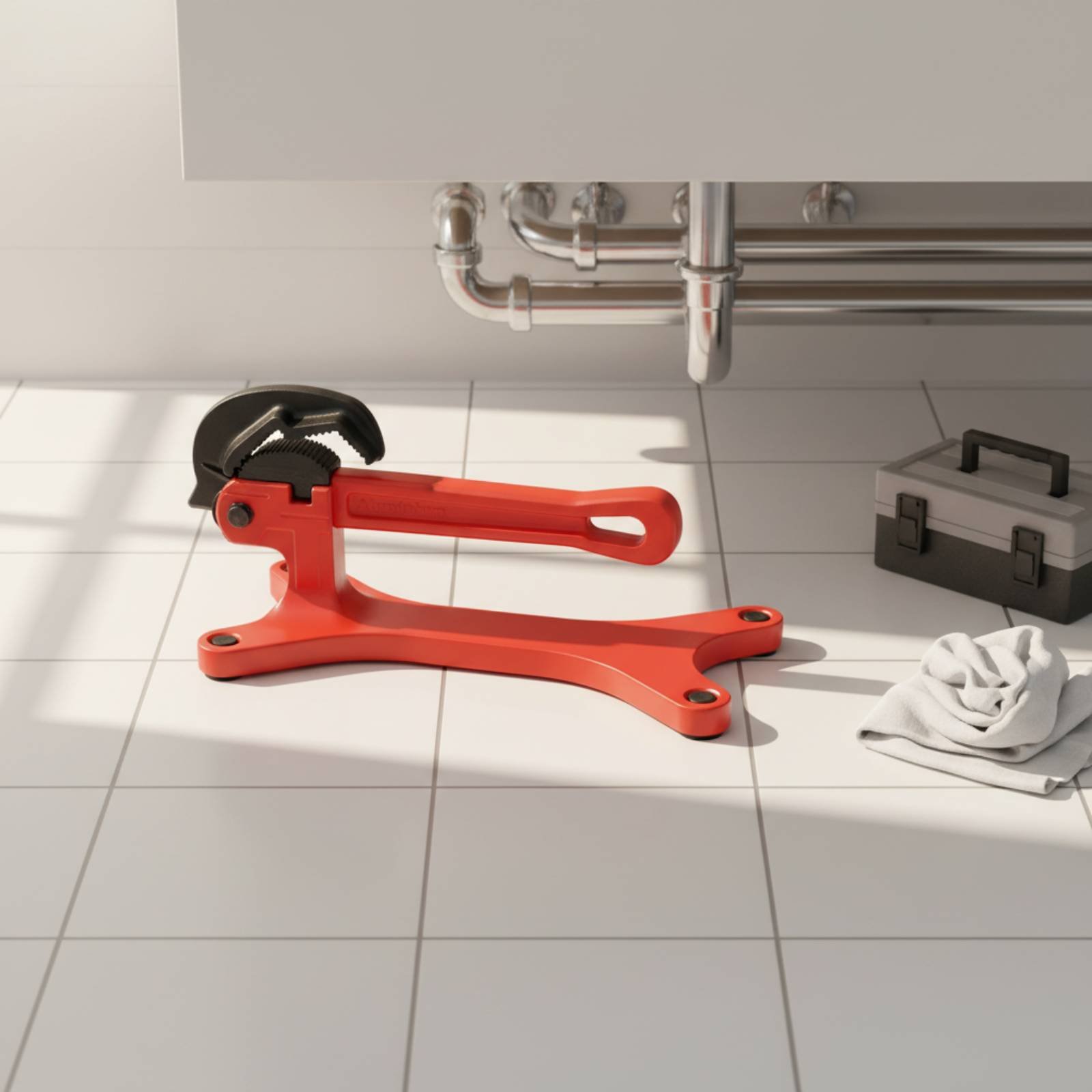 Self-Locking Pipe Wrench Porta - Tools Of Workshop ulasan dan harga
