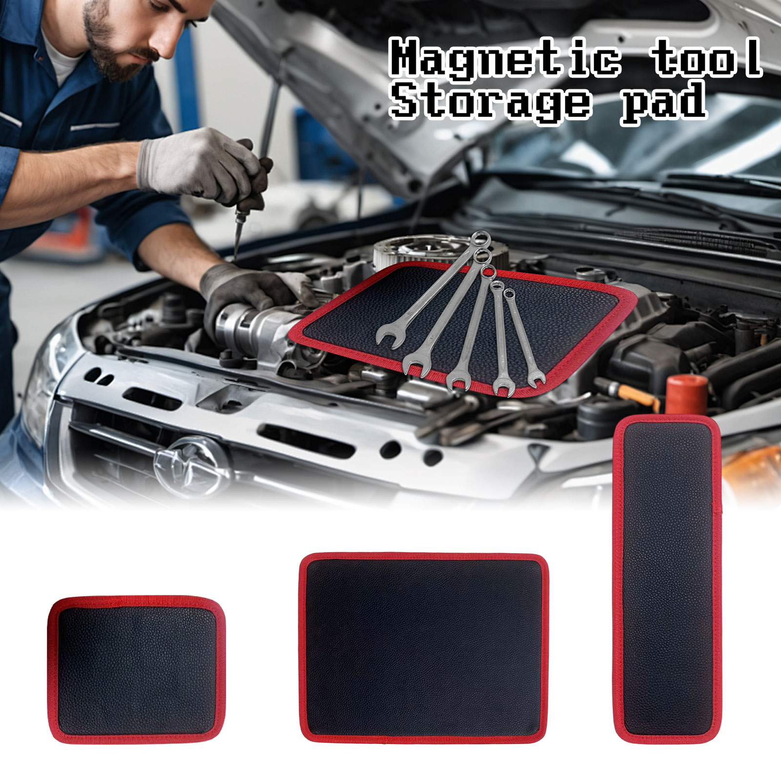 Flexible Magnetic Tool Holder  - Magnetic Parts Tray ulasan dan harga