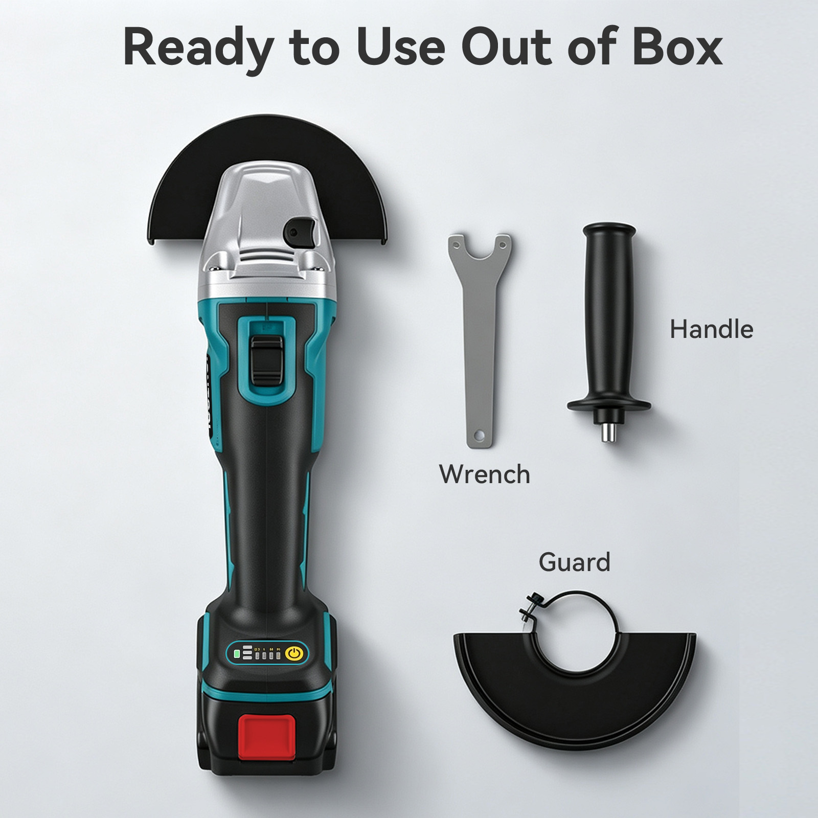IONTOOL Cordless Angle Grinder - Tools For Fabrication Workshop ulasan dan harga
