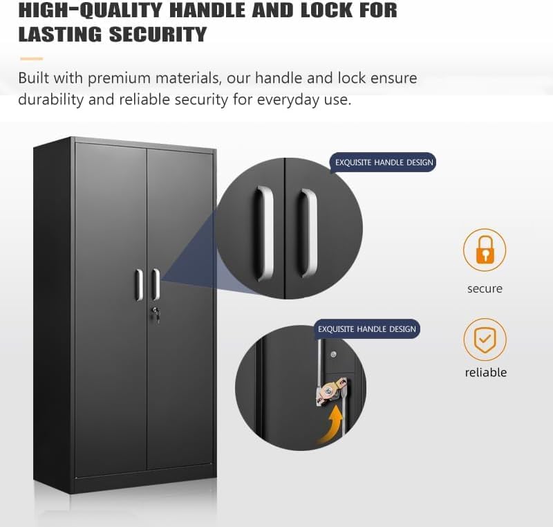 Metal Storage Cabinet With Adj - Tool Chest Cabinet ulasan dan harga